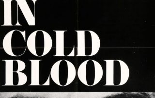 IN COLD BLOOD movie poster